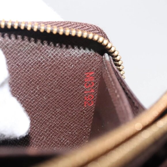 Authentic LOUIS VUITTON Damier Ebene Zippy Wallet bst336-120225 - Picture 15 of 16